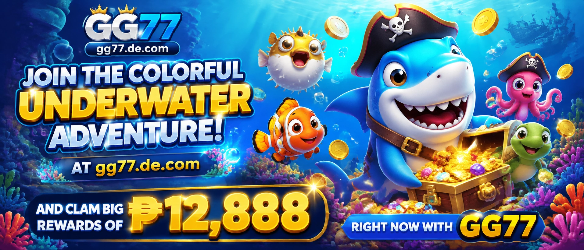 GG77 fishing game visual